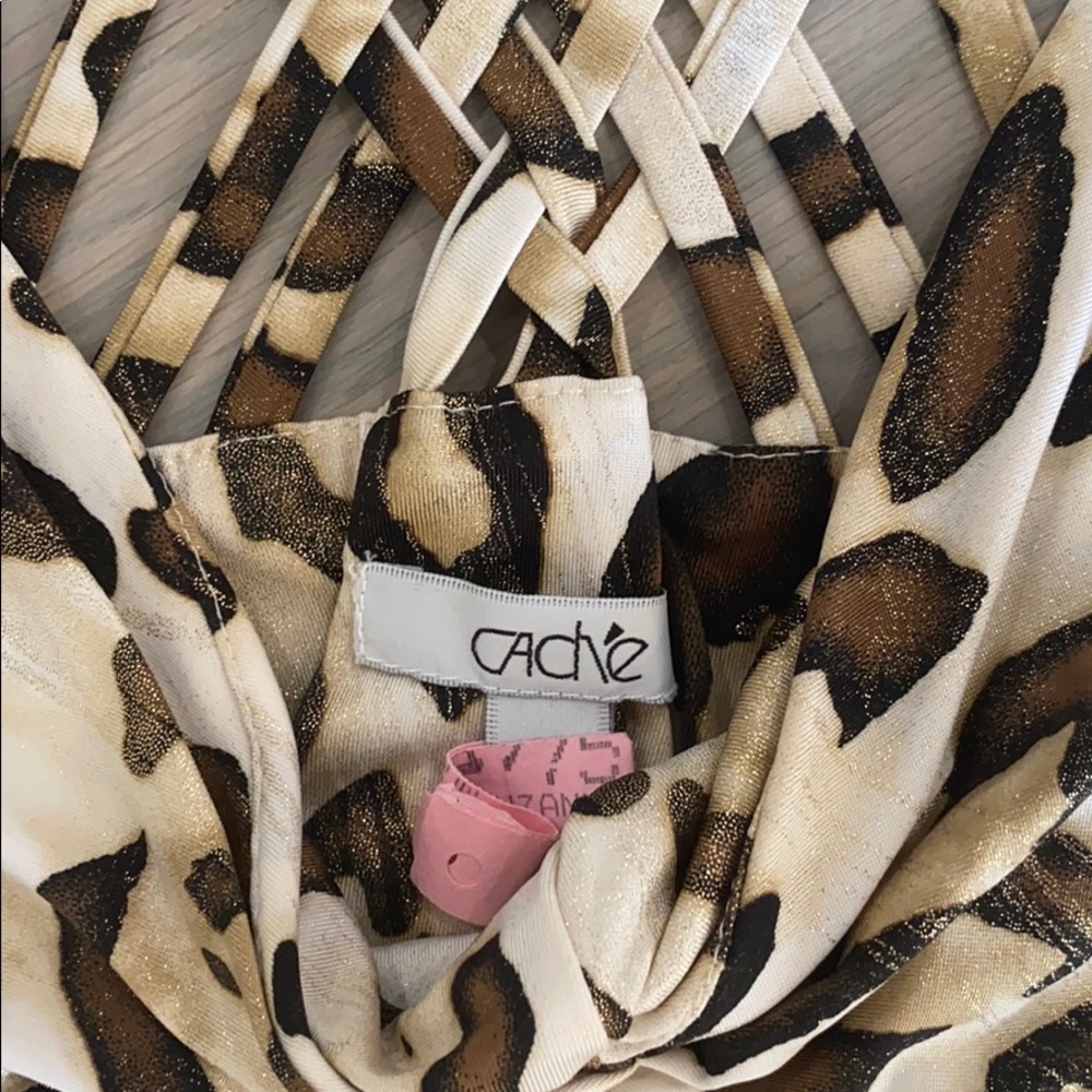 Cache Leopard Print Top - image 4